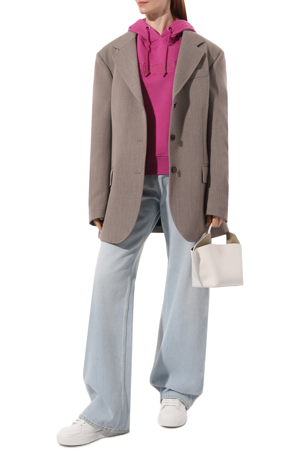 Хлопковое худи PATRIZIA PEPE, арт. 8M1500_J096, фото 2