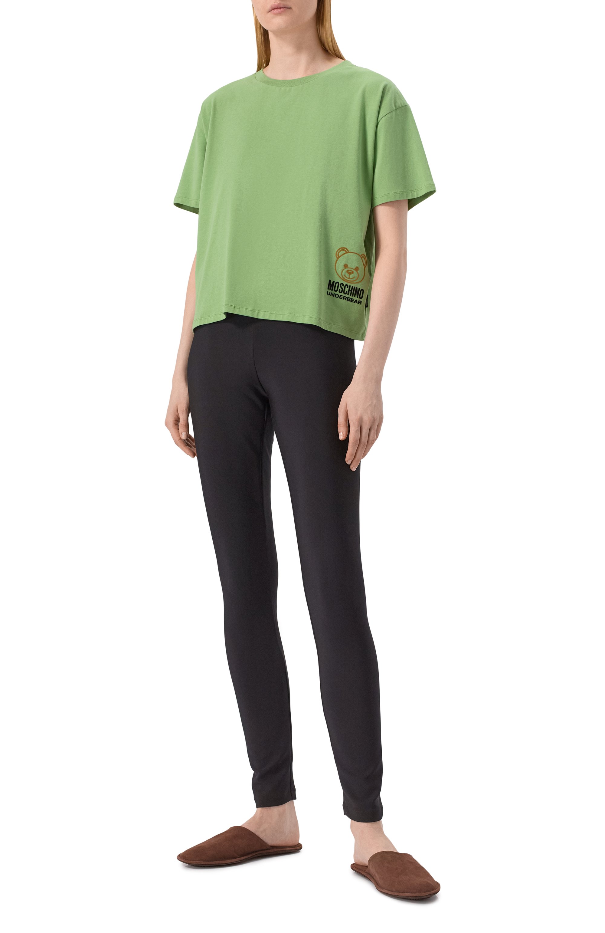 Хлопковая футболка MOSCHINO, арт. A0701/4406, фото 2