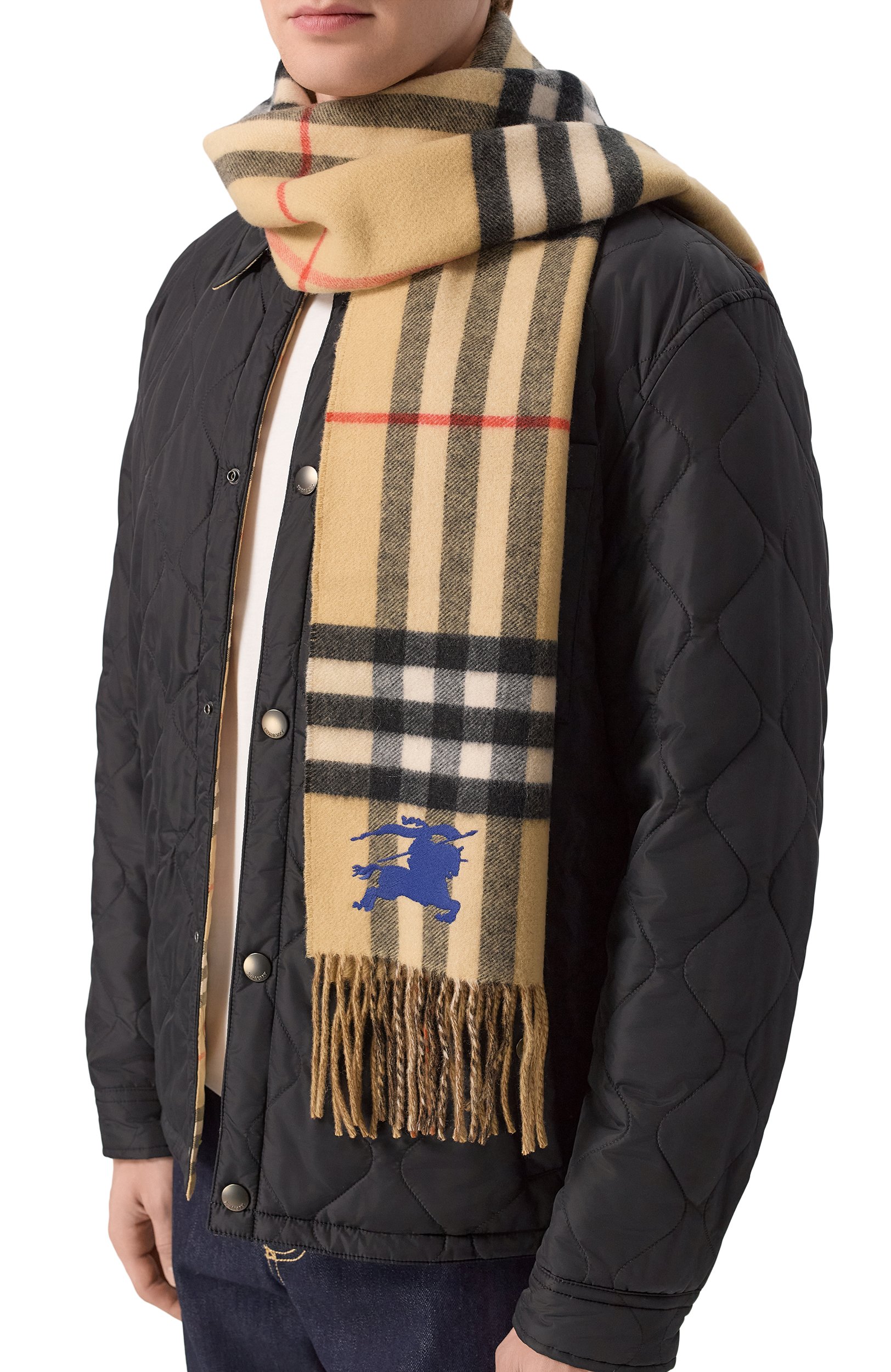 Двусторонний шарф BURBERRY, арт. 8116309, фото 2
