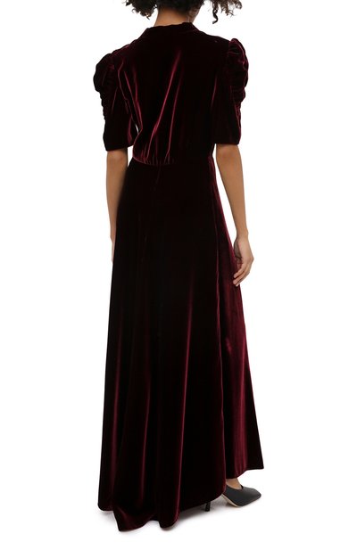 Бархатное платье VIKA GAZINSKAYA, арт. FW20-1393, фото 4