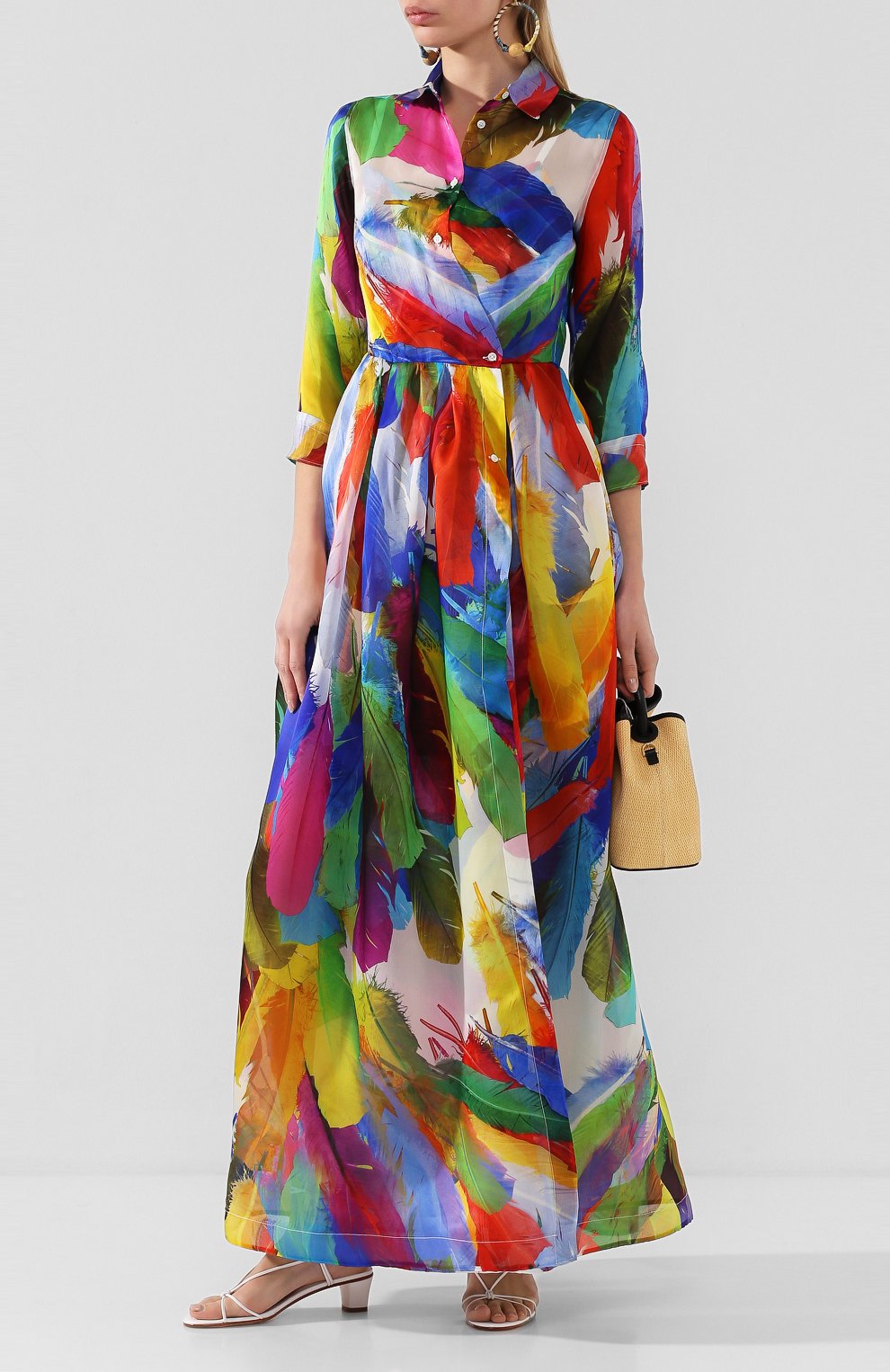 Шелковое платье SARA ROKA, арт. ELENAL0NGS/35-SS2030, фото 2