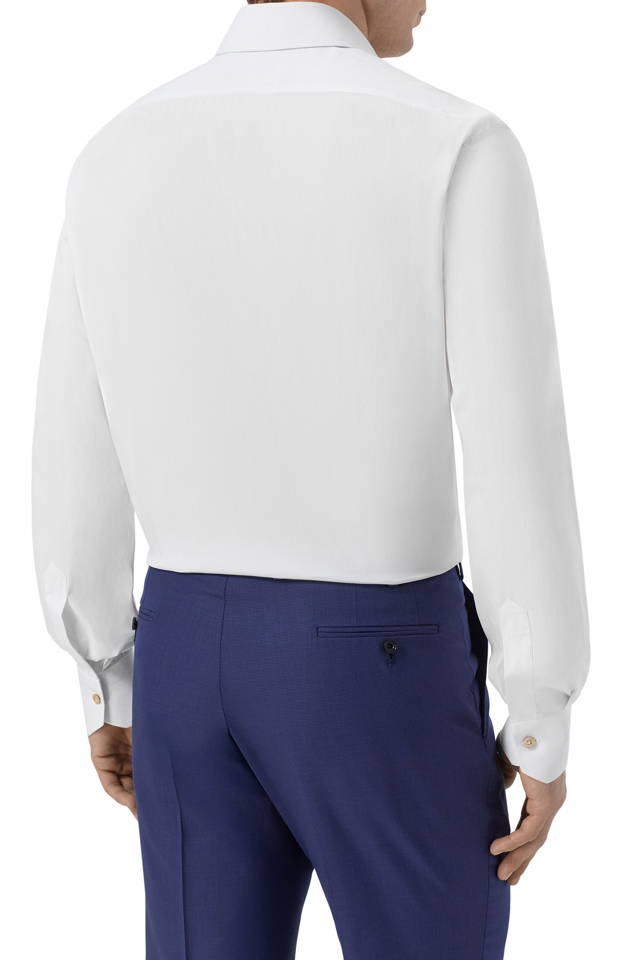 Хлопковая сорочка KITON, арт. UCIH09666, фото 4