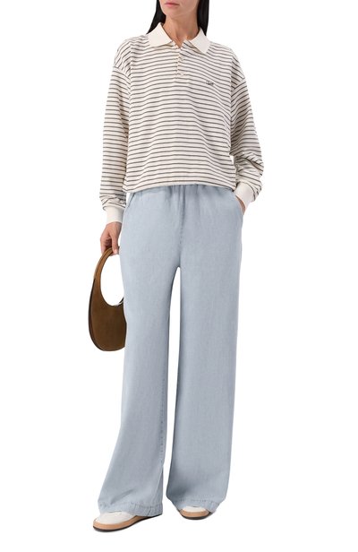 Джинсы offshore FRAME DENIM голубого цвета по цене 55600 руб., арт. 2071226/THE 0FFSH0RE PANT, фото 2 Джинсы offshore FRAME DENIM, арт. 2071226/THE 0FFSH0RE PANT, фото 2