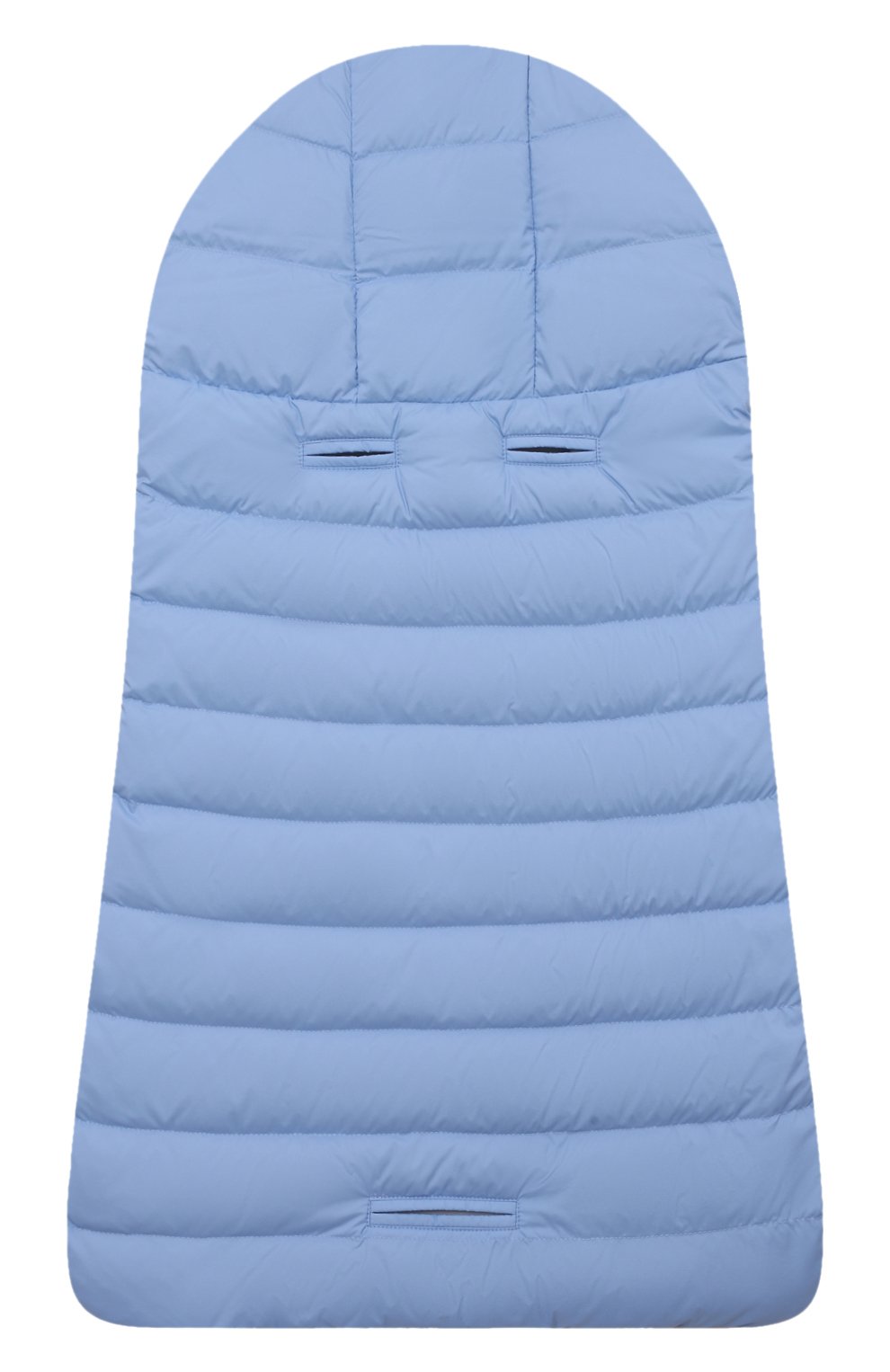 Пуховый конверт MONCLER голубого цвета по цене 46200 руб., арт. H1-951-1E000-01-53333, фото 2 Пуховый конверт MONCLER, арт. H1-951-1E000-01-53333, фото 2