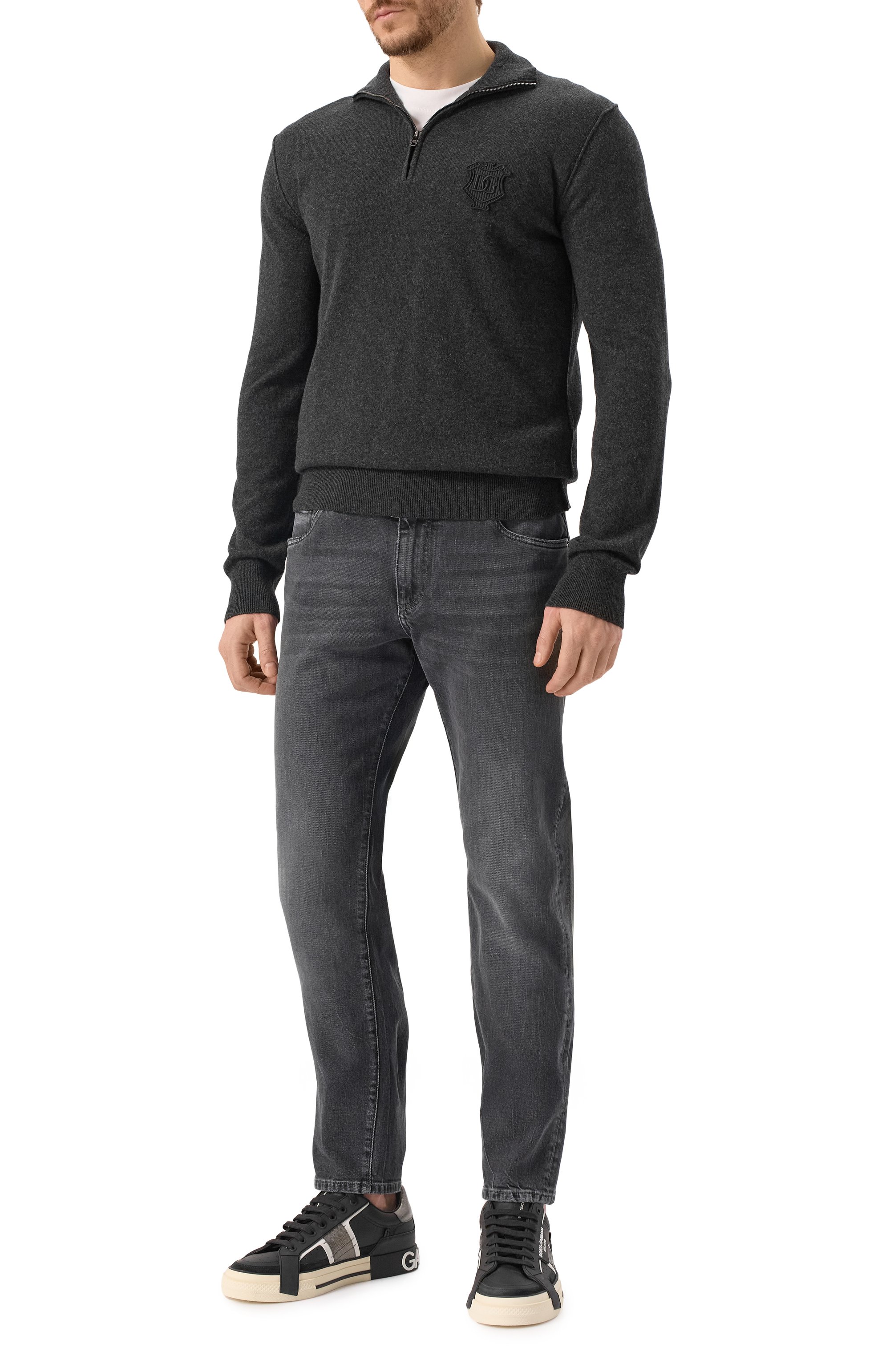 Кашемировый джемпер DOLCE & GABBANA, арт. GXW06Z/JAWXS, фото 2