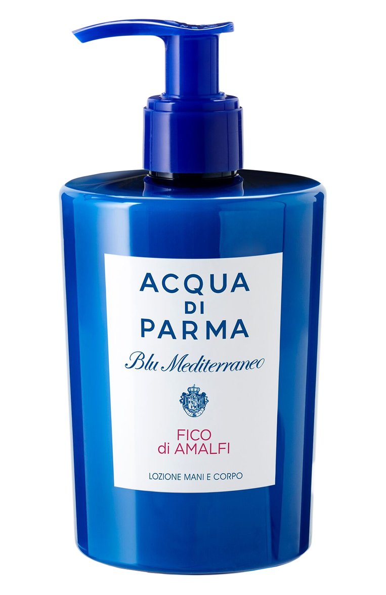 Лосьон для рук и тела blu mediterraneo fico di amalfi (300ml) ACQUA DI PARMA бесцветного цвета, арт. ADP081639 | Фото 1 (Нос: Не проставлено; Региональные ограничения белый список (Axapta Mercury): Не проставлено; Назначение: Для рук, Для тела; Тип продукта: �Лосьоны)