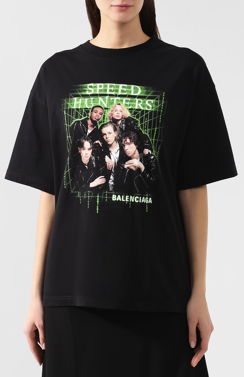 Хлопковая футболка BALENCIAGA, арт. 556089/TCV38, фото 3