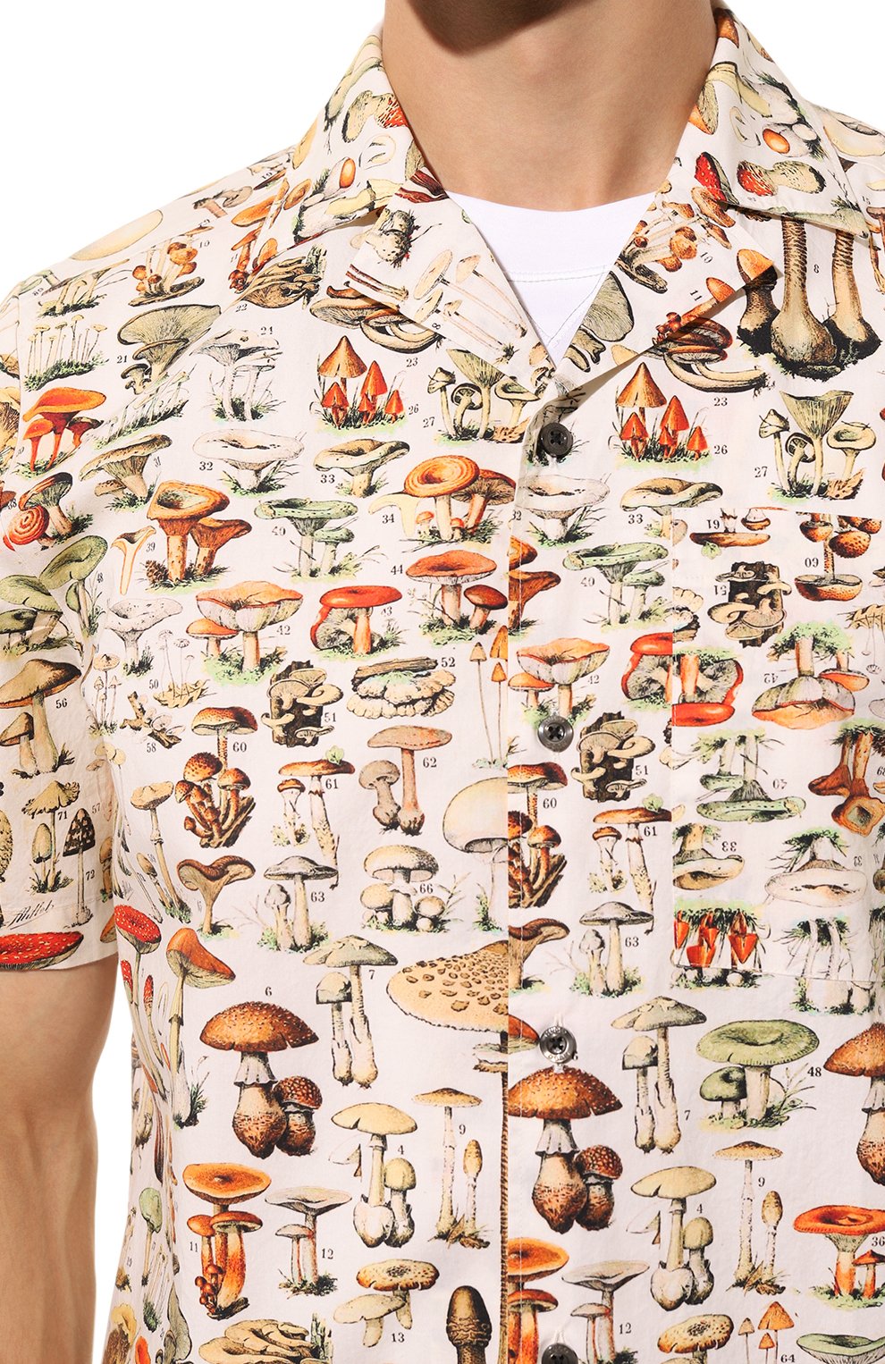 Хлопковая рубашка HUGO разноцветного цвета по цене 11640 руб., арт. 50496152, фото 5 Хлопковая рубашка HUGO, арт. 50496152, фото 5