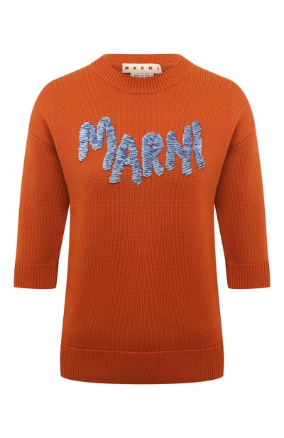 Женский хлопковый пуловер MARNI, арт. GCMD0440EQ/UFCC20