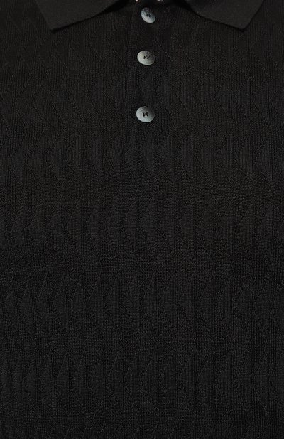 Шелковое поло ZILLI, арт. KBP002M0640VTS000_1, фото 5