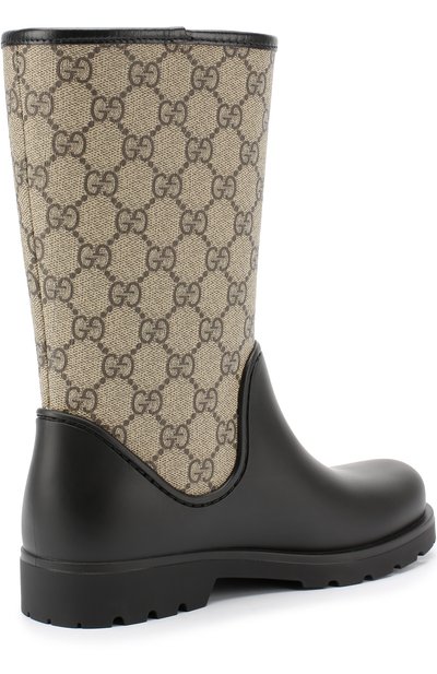 Резиновые сапоги с принтом GUCCI, арт. 433337/K2L20, фото 3