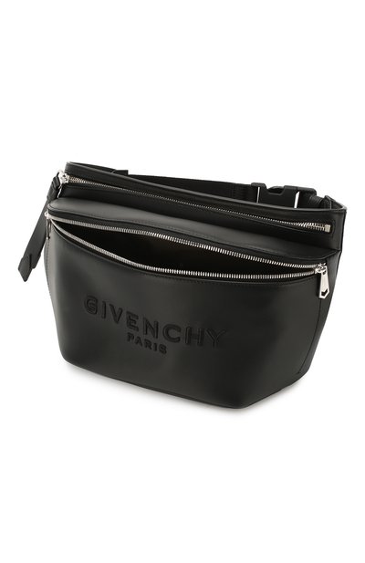 Кожаная поясная сумка downtown GIVENCHY черного цвета по цене 104500 руб., арт. BKU008K0SJ, фото 4 Кожаная поясная сумка downtown GIVENCHY, арт. BKU008K0SJ, фото 4