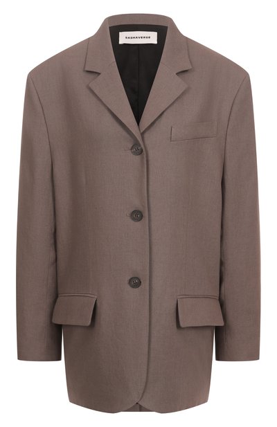 Женский льняной жакет SASHAVERSE, арт. JT025/BR/9103.301/SS25