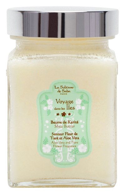 Женского масло карите для тела и волос &quot;алоэ вера и цветы тиаре&quot; (300ml) LA SULTANE DE SABA, арт. 3700448601872
