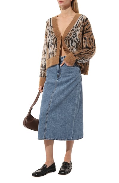 Джинсовая юбка JACOB COHEN голубого цвета по цене 42050 руб., арт. V G 006 03 T 9860/210F, фото 2 Джинсовая юбка JACOB COHEN, арт. V G 006 03 T 9860/210F, фото 2