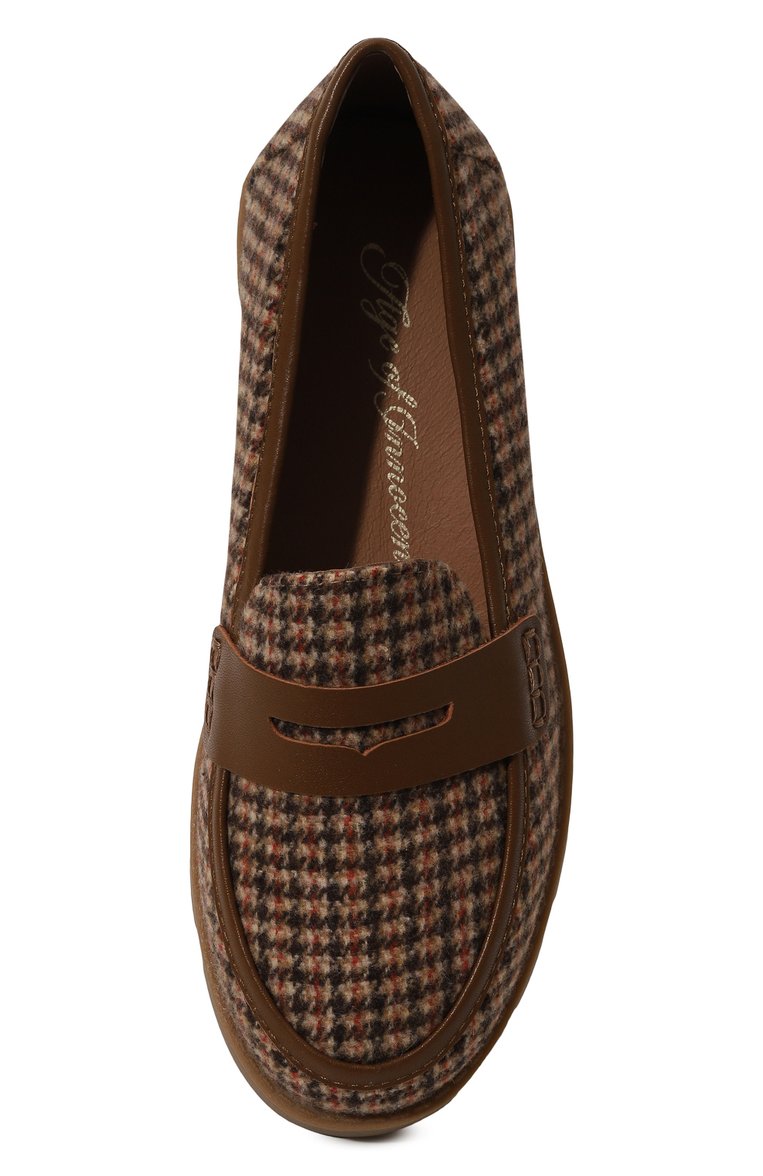 Шерстяные лоферы paula AGE OF INNOCENCE, арт. 000361/PAULA PLAID/34, фото 1