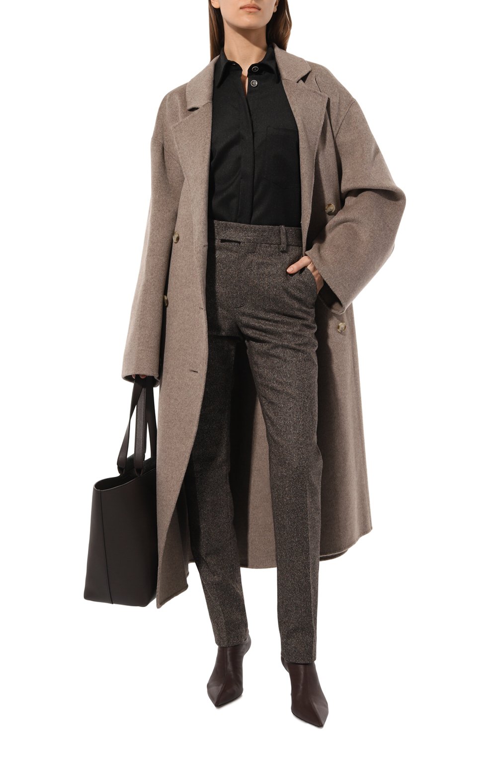 Брюки из шерсти и шелка GOOROO, арт. P006-9031-300-FW24, фото 2