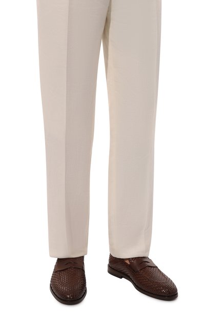 Кожаные пенни-лоферы BRUNELLO CUCINELLI, арт. MZURNTB799, фото 3