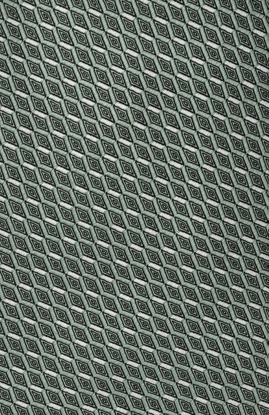 Шелковый галстук Brioni 062I00/PD462 Зелёный  062I00/PD462 Фото 4