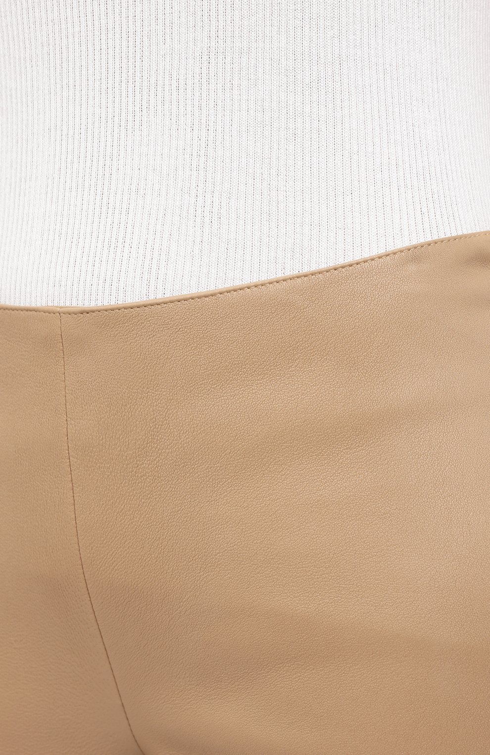 Кожаные легинсы KITON, арт. D50171X05S03, фото 5