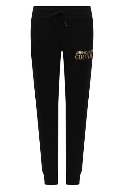 Женские хлопковые джоггеры VERSACE JEANS COUTURE, арт. A1HWA1TA-WDP310 L0G0 F0IL/30318