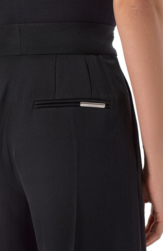 Шерстяные брюки The Attico 251WCP00102/WWW065AA Чёрный  251WCP00102/WWW065AA Фото 5