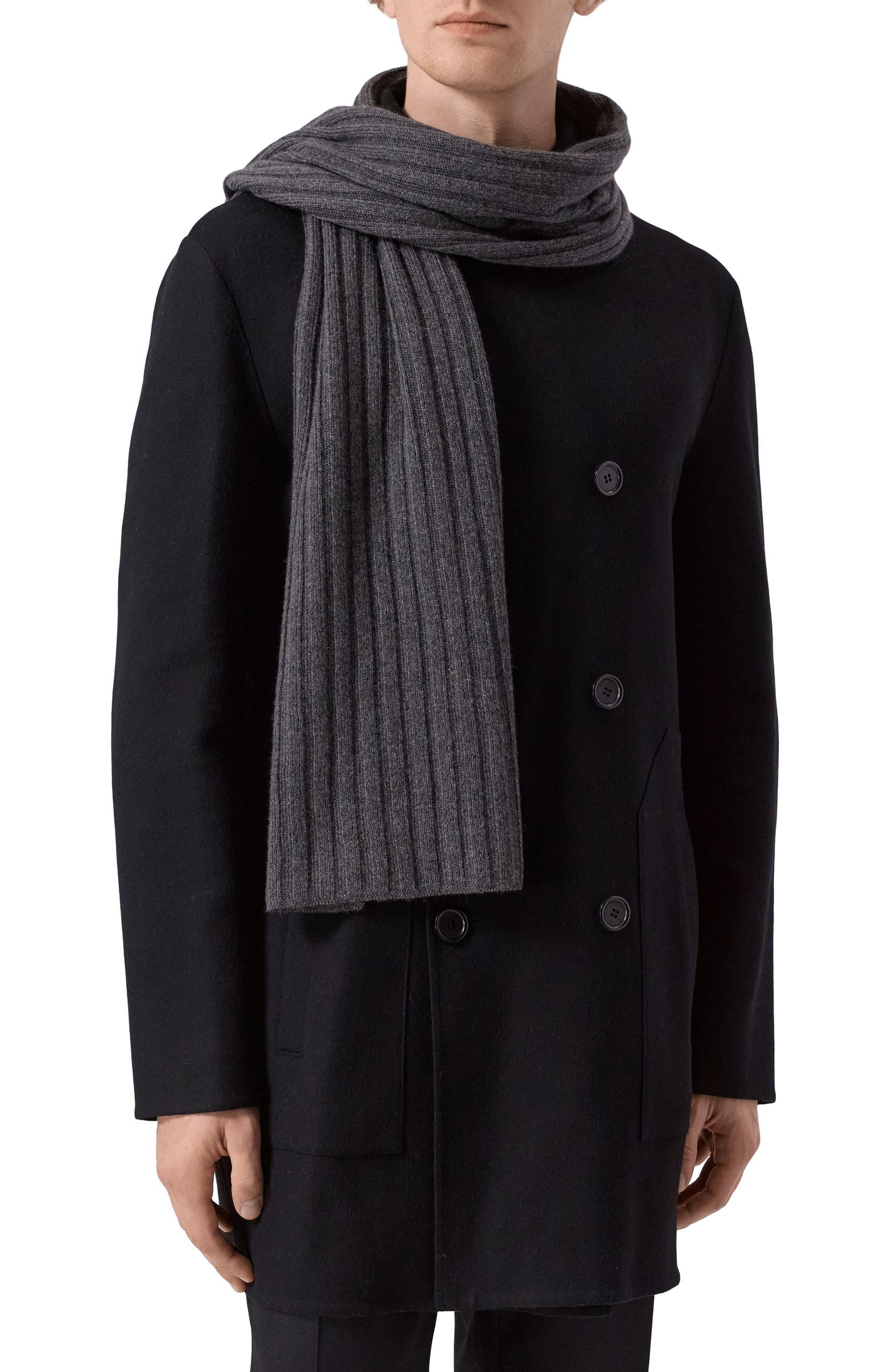 Кашемировый шарф ANDREA CAMPAGNA, арт. 10539, фото 2