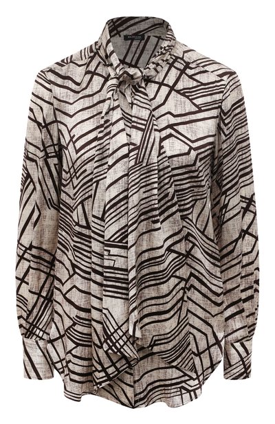 Женская шелковая блузка KITON, арт. D38455K0575