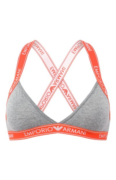 Женский хлопковый бюстгальтер EMPORIO ARMANI, арт. 163949/9A317