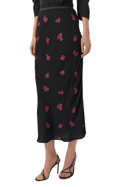 Костюм из вискозы ELLYME черного цвета по цене 44900 руб., арт. 00394, фото 5 Костюм из вискозы ELLYME, арт. 00394, фото 5