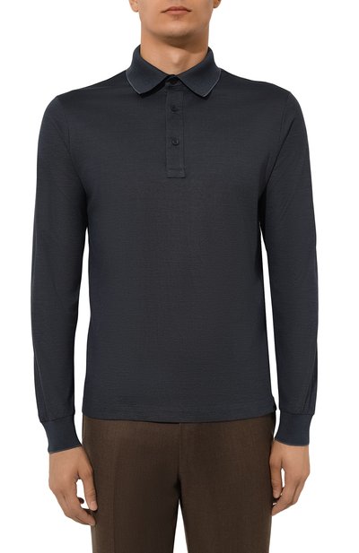 Хлопковое поло PAUL&SHARK, арт. 14311702, фото 3