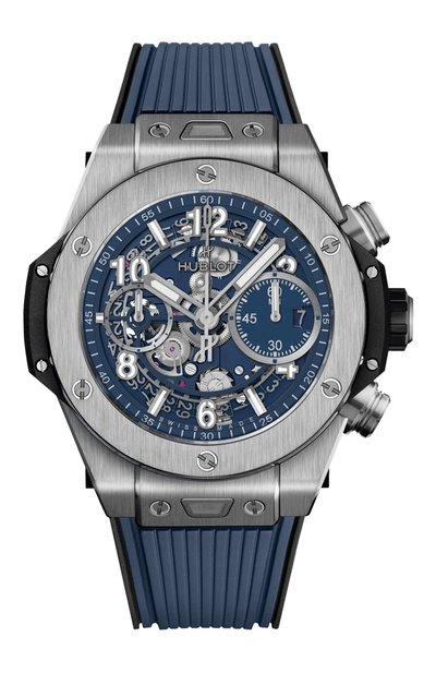 Мужские часы unico titanium blue HUBLOT, арт. 441.NX.5171.RX