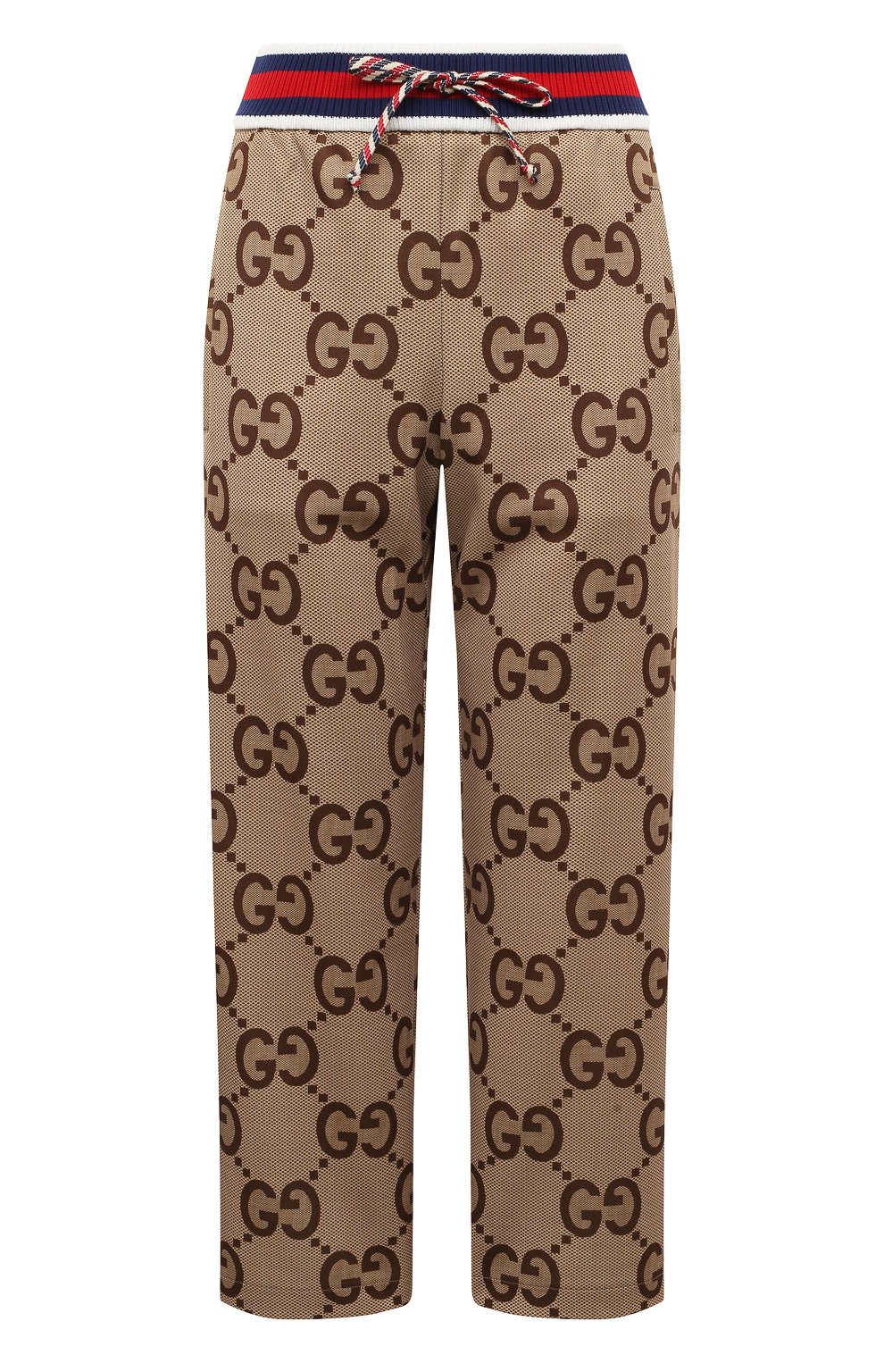 Брюки GUCCI коричневого цвета по цене 141120 руб., арт. 685762 XJD3N, фото 1 Брюки GUCCI, арт. 685762 XJD3N, фото 1