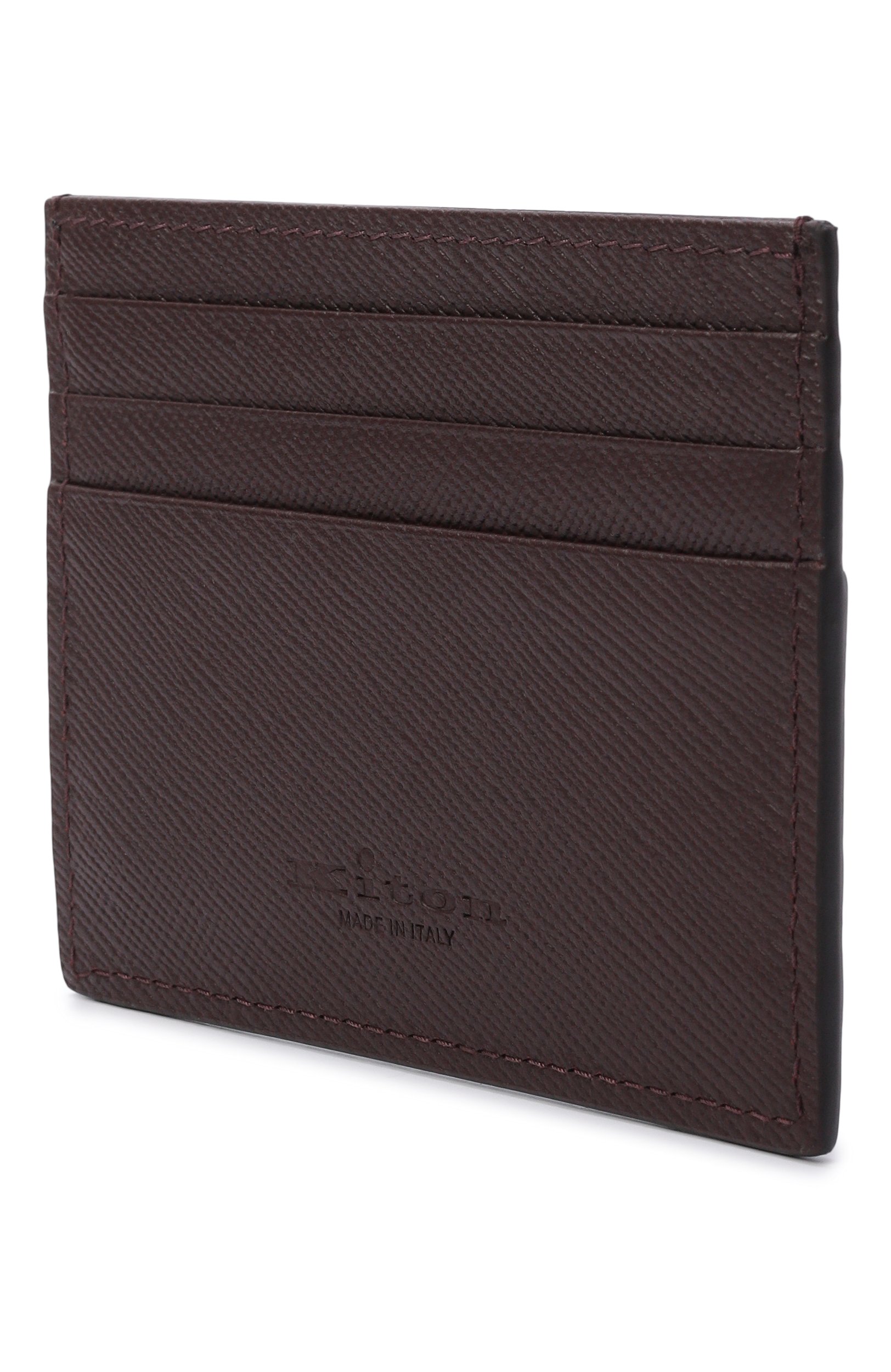 Кожаный футляр для кредитных карт KITON, арт. UPEA010N01269, фото 2