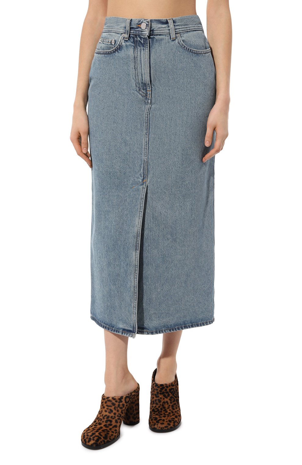 Джинсовая юбка LOULOU DE SAISON, арт. R0NA, фото 3