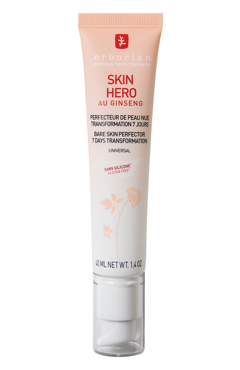 Крем для лица skin hero (40ml) ERBORIAN бесцветного цвета по цене 5690 руб., арт. 785715, фото 1 Крем для лица skin hero (40ml) ERBORIAN, арт. 785715, фото 1