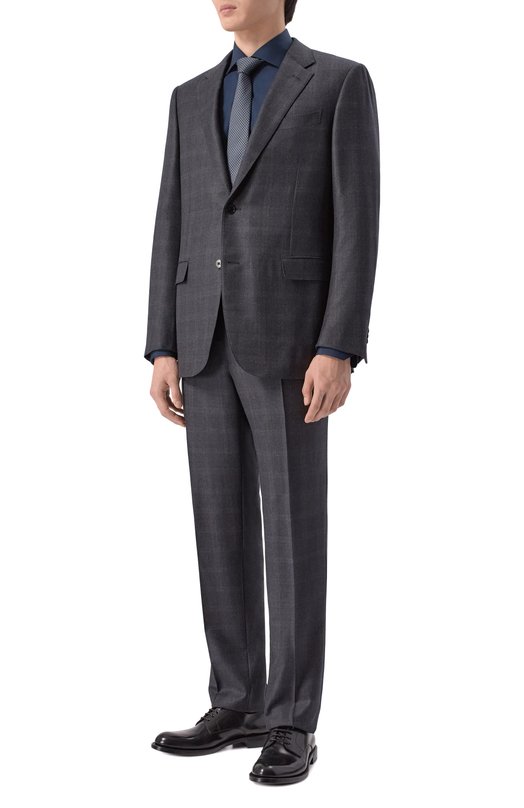 Хлопковая сорочка Stefano Ricci MC007132/BN2719 Синий  MC007132/BN2719 Фото 2