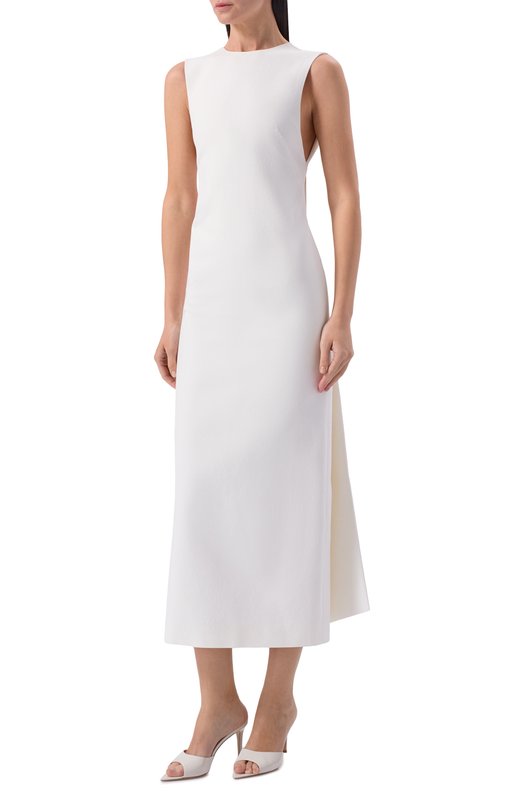 Платье из вискозы и хлопка Armarium ARMFWD046/V013 Белый  ARMFWD046/V013 Фото 3