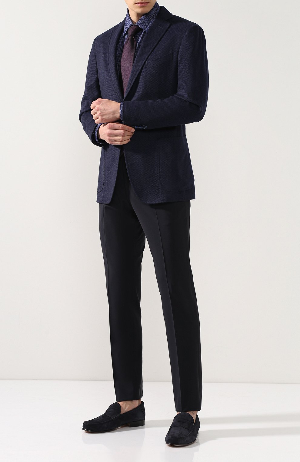 Замшевые пенни-лоферы TOD’S, арт. XXM11A00010BYE, фото 2