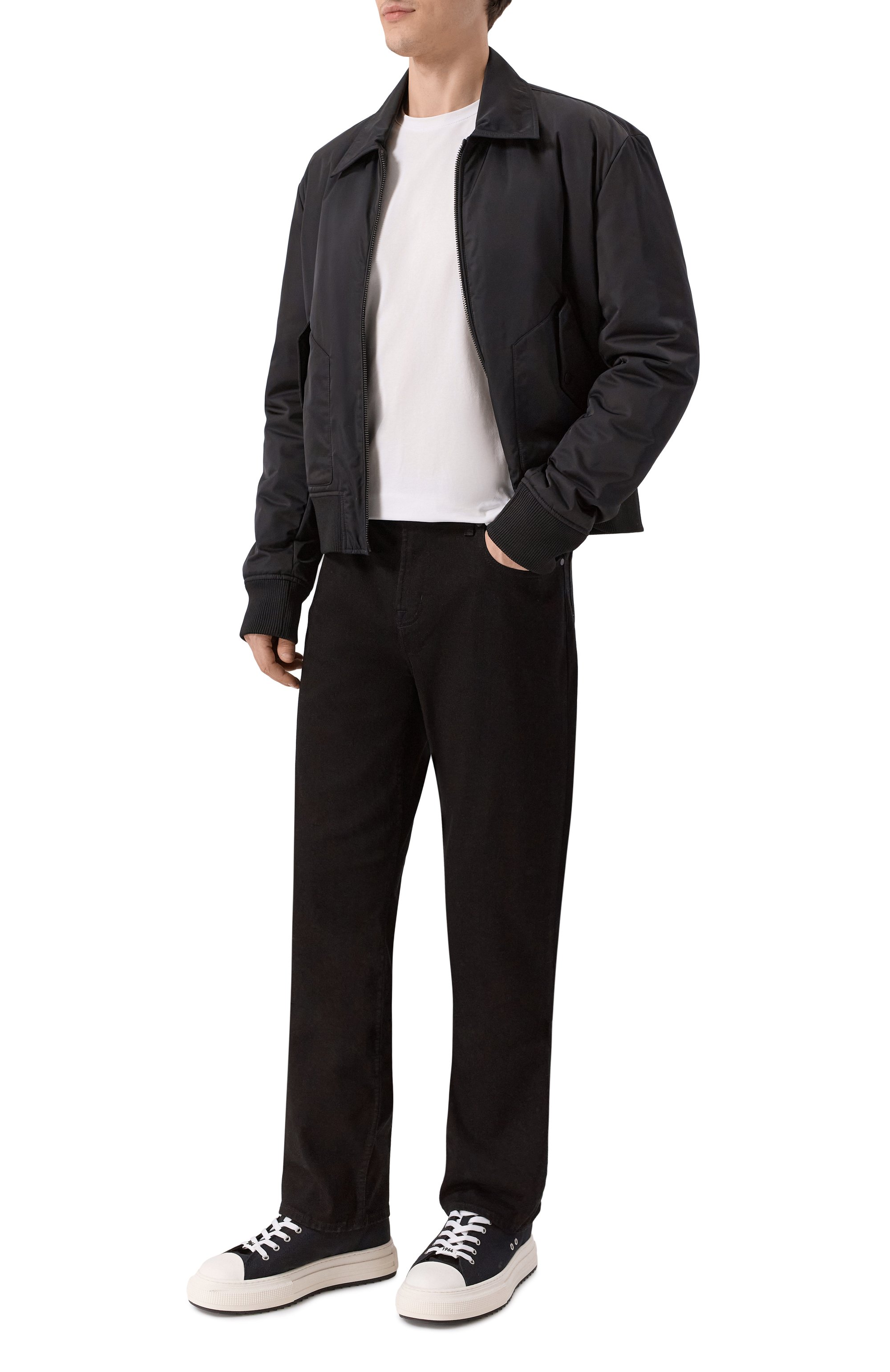 Хлопковый лонгслив 7 FOR ALL MANKIND, арт. 7MLS1237-WHT, фото 2