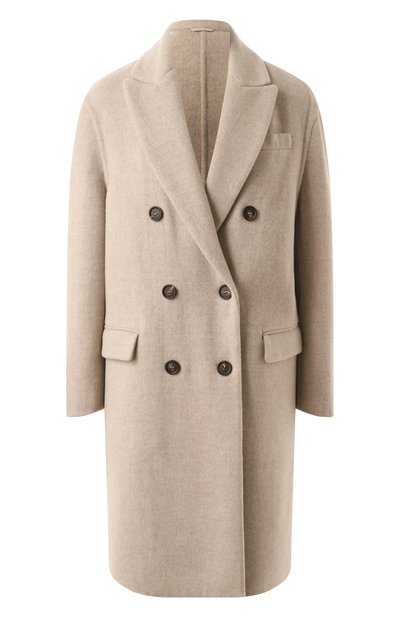 Женское пальто из шерсти и кашемира BRUNELLO CUCINELLI, арт. MD5329938