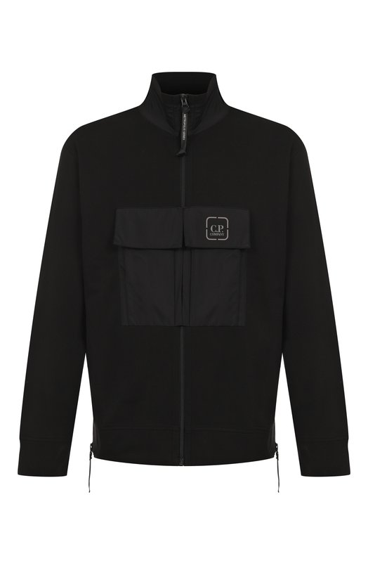 Хлопковая толстовка C.P. Company 18CLSS012A006452M Чёрный 18CLSS012A006452M