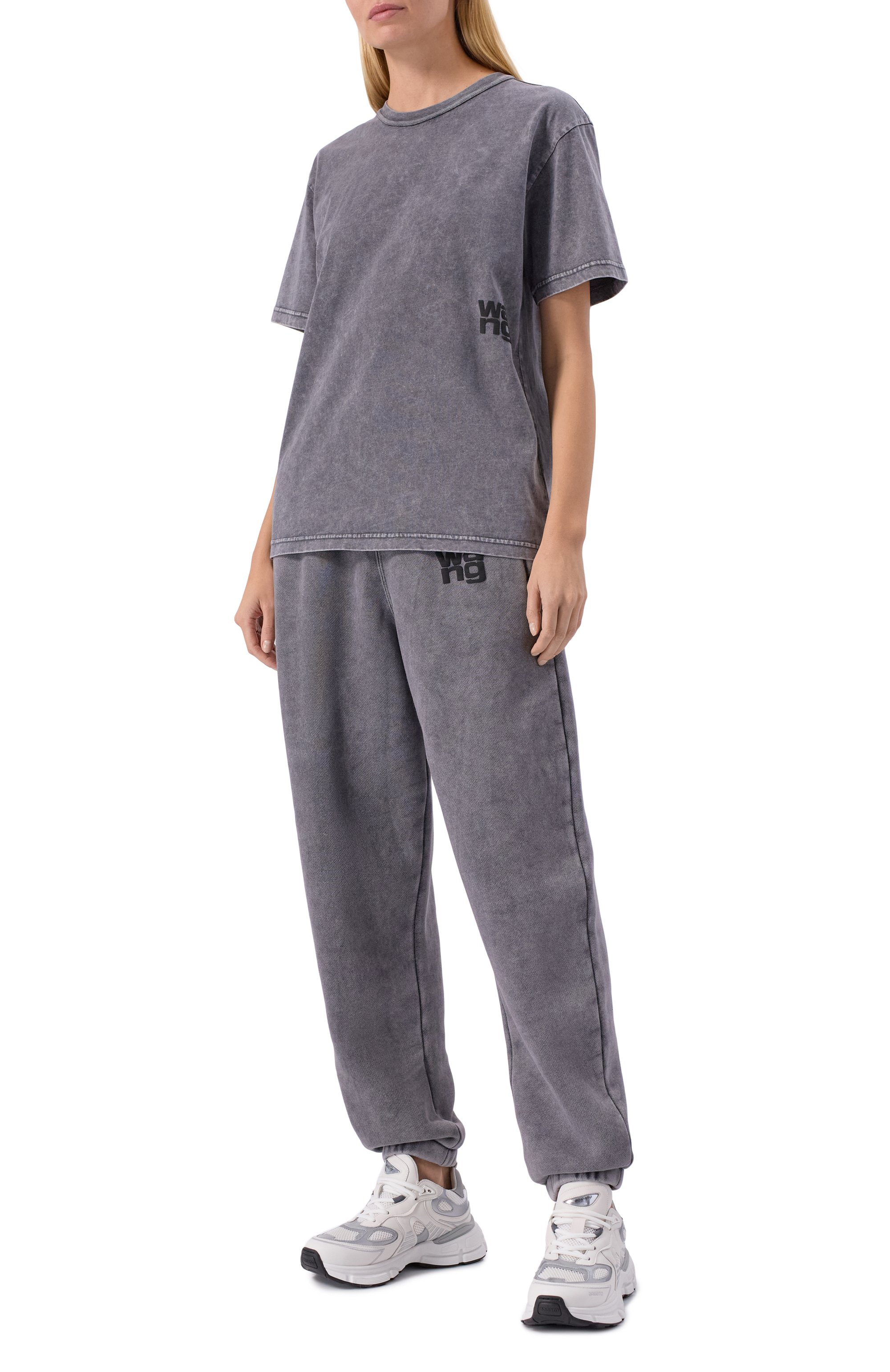 Хлопковая футболка ALEXANDERWANG.T, арт. 4CC3241520, фото 2