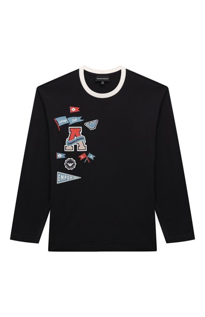 Хлопковый лонгслив EMPORIO ARMANI, арт. 6D4TJN/4J54Z