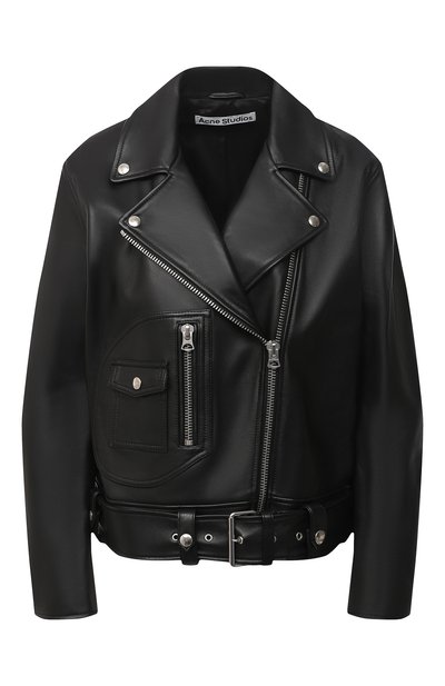 Женская кожаная куртка ACNE STUDIOS, арт. A70066