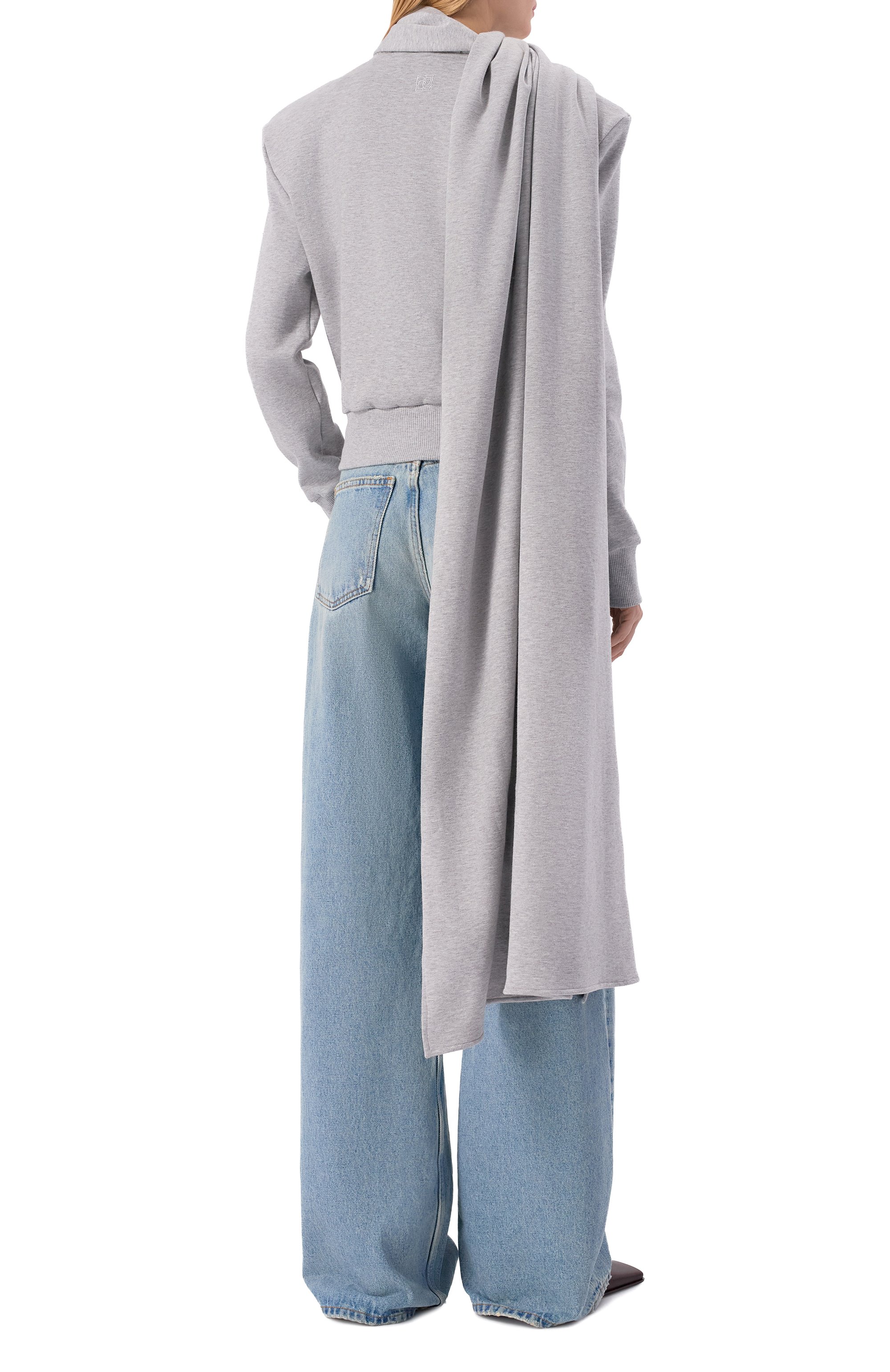 Хлопковый свитшот MAGDA BUTRYM, арт. 223925, фото 4