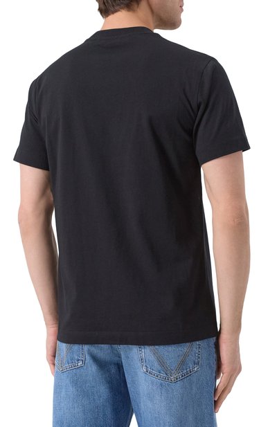 Хлопковая футболка BURBERRY, арт. 8104889, фото 4