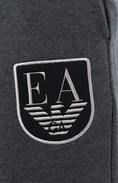 Хлопковые джоггеры EMPORIO ARMANI, арт. 111690/3R573, фото 5