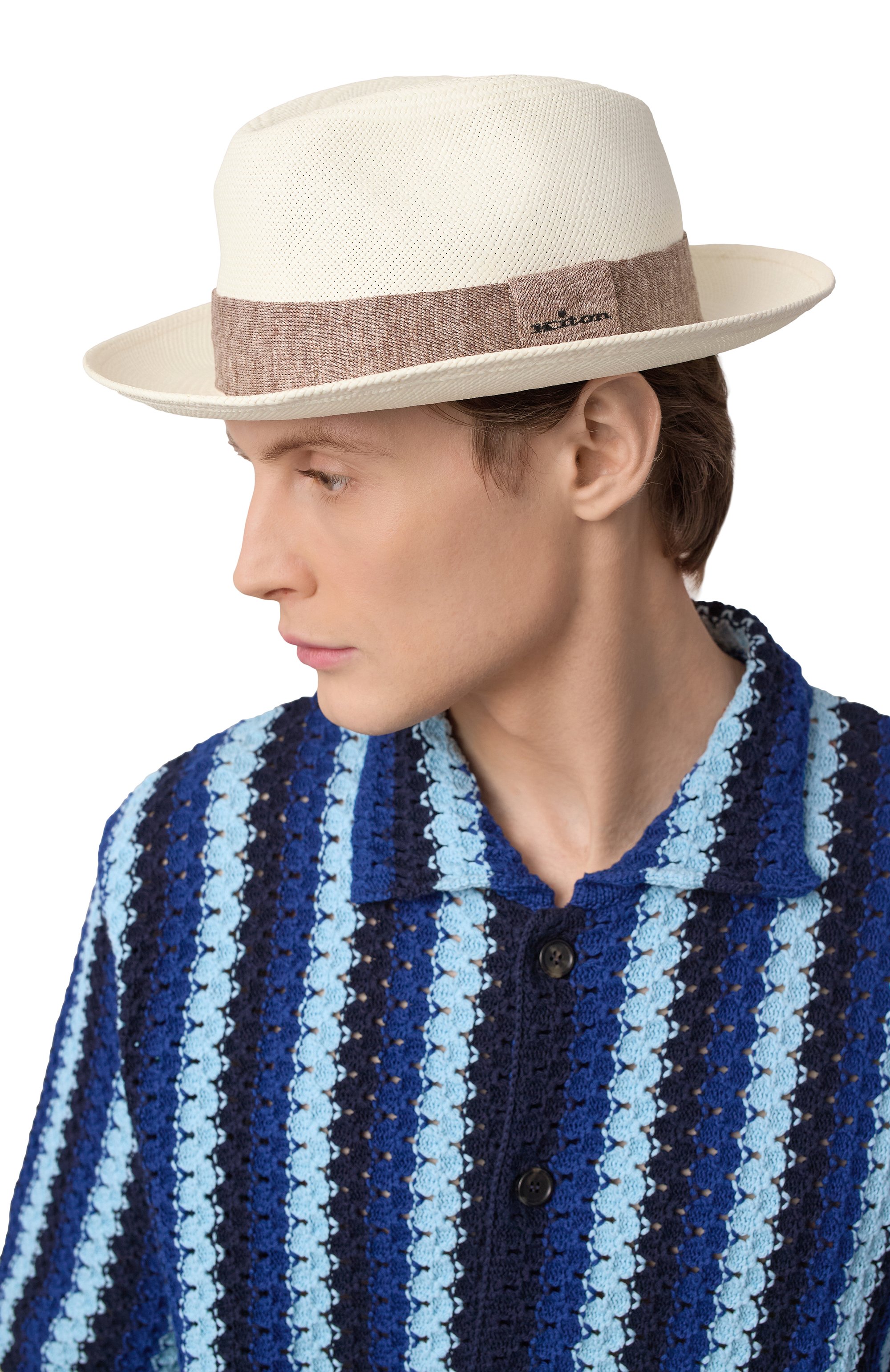 Соломенная шляпа KITON, арт. UCAPP71K0732F05, фото 2