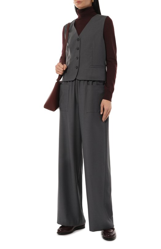 Шерстяной жилет JM Studio FW242528 Серый  FW242528 Фото 2